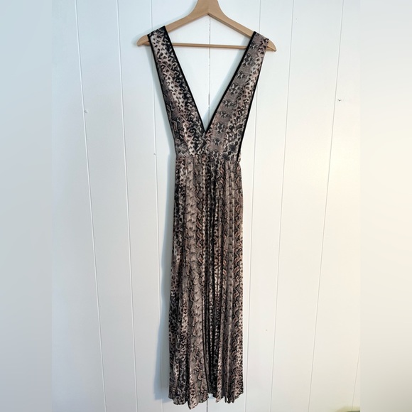 Topshop snakeprint dress cut out sexy wedding party going out summer - Picture 3 of 10